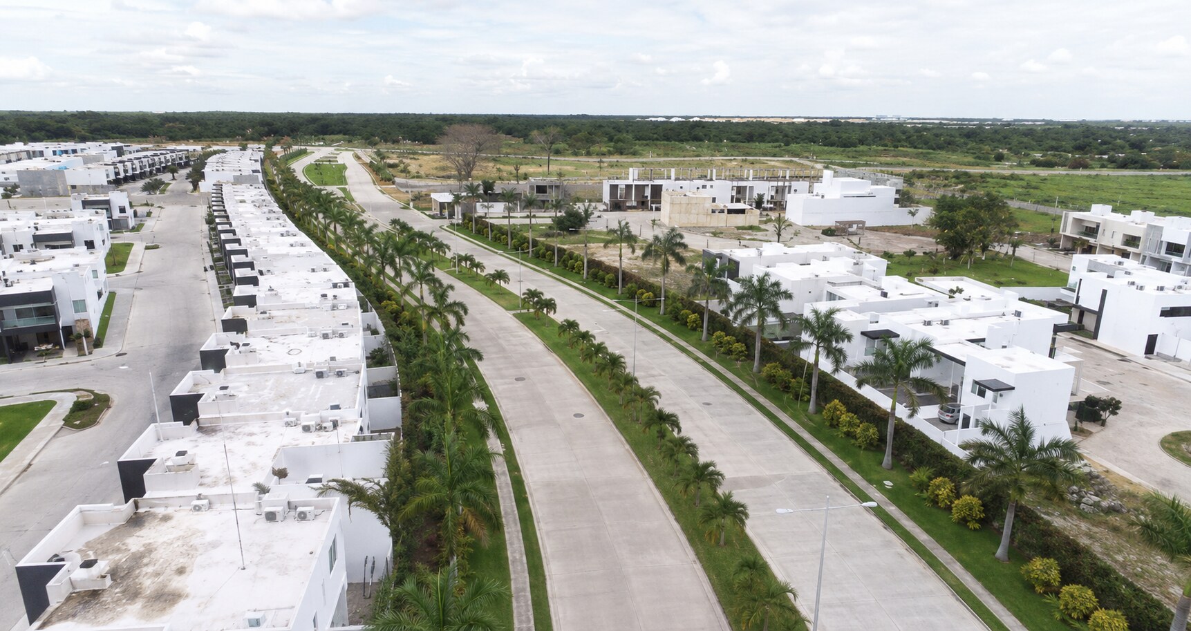 Real Campestre Residencial: Urbanización y vialidades en desarrollo de gran superficie.